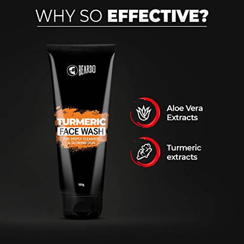 Beardo Turmeric Face Wash For Deeply Cleansed & Glowing Skin - Distacart