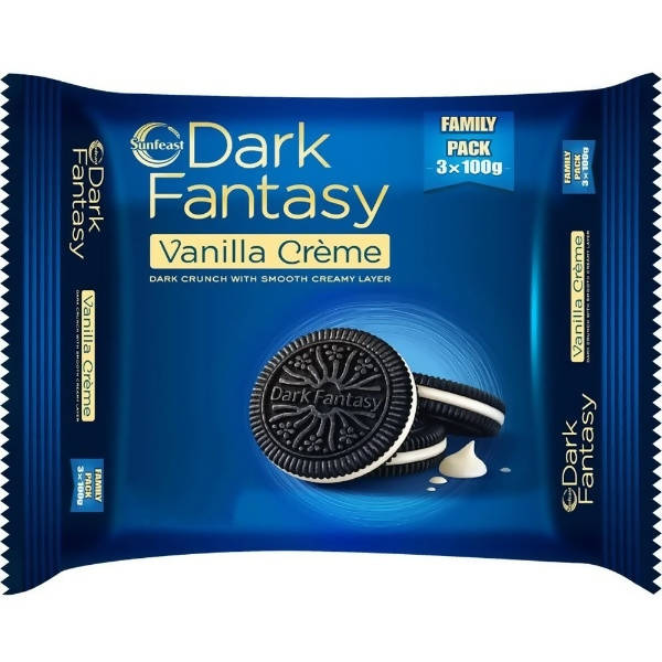 Sunfeast Dark Fantasy Vanilla Creme Biscuits