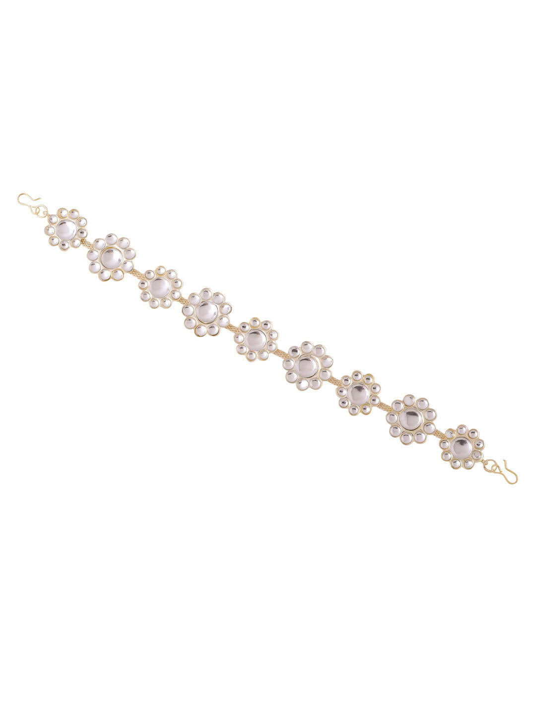 NVR Women's Gold-Plated Traditional Trending Matha Patti - Distacart