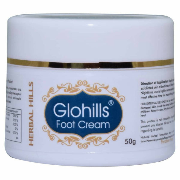 Herbal Hills Glohills Foot Cream - Distacart