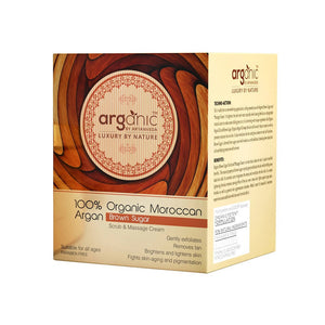Aaryanveda Arganic Moroccan Argan Brown Sugar Scrub & Massage Cream