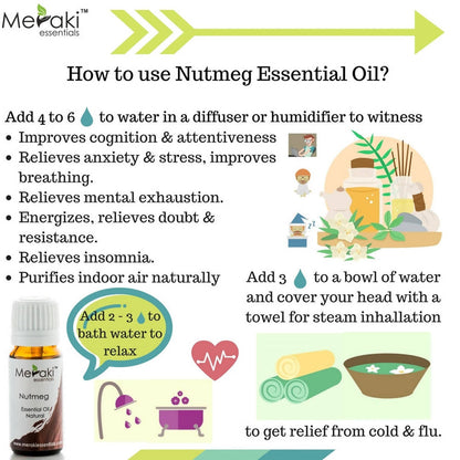 Meraki Essentials Nutmeg Essential Oil - Distacart