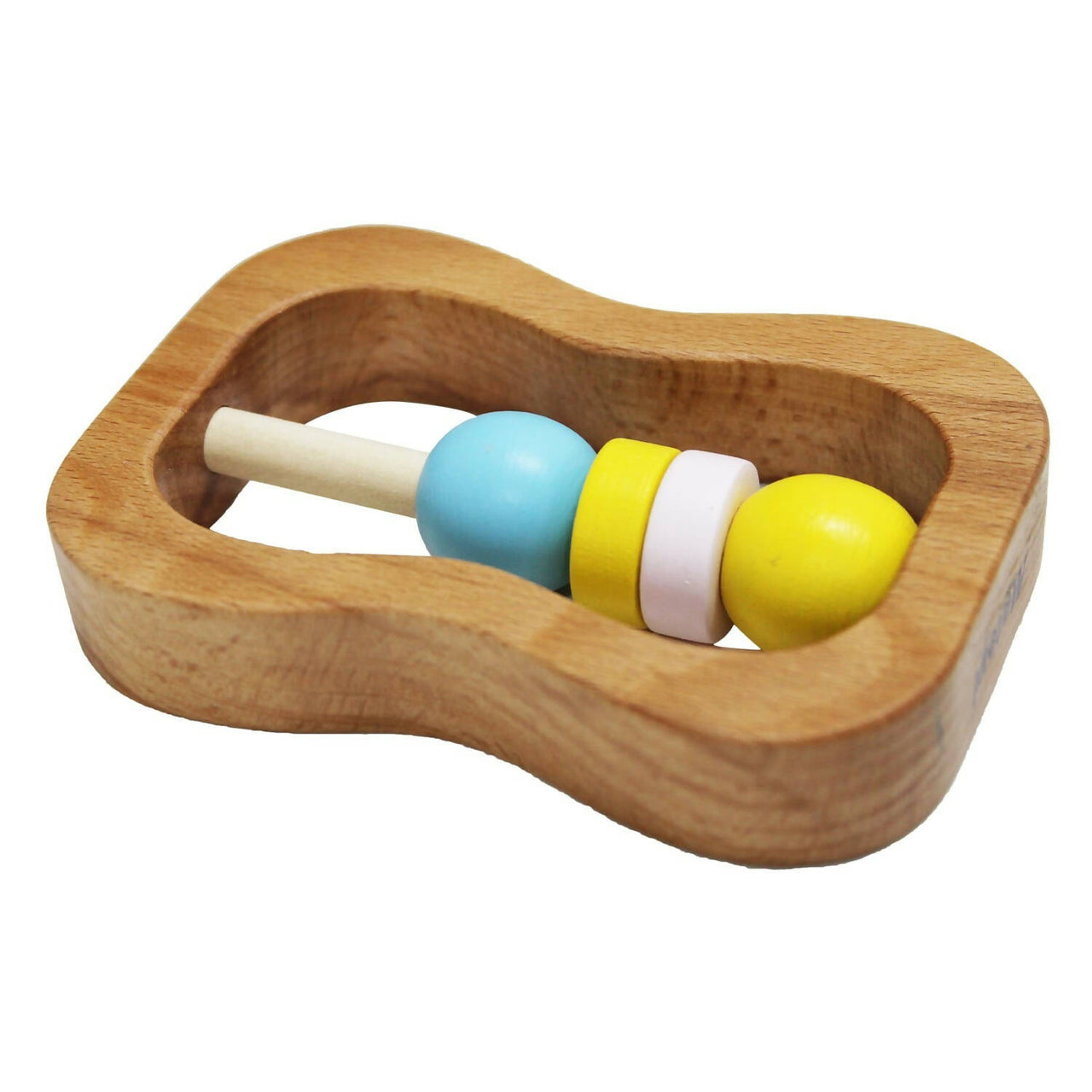 Matoyi Classic Sand Timer Wooden Rattle For Babies - Distacart