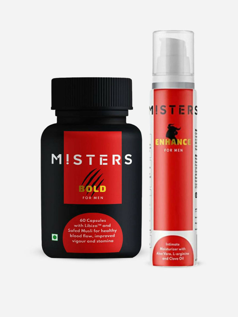 Misters Bold With Libiza &amp; Enhance Intimate Moisturizer Cream Combo - Distacart
