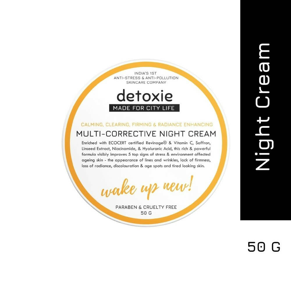 Detoxie Multi-Corrective Night Cream - Distacart