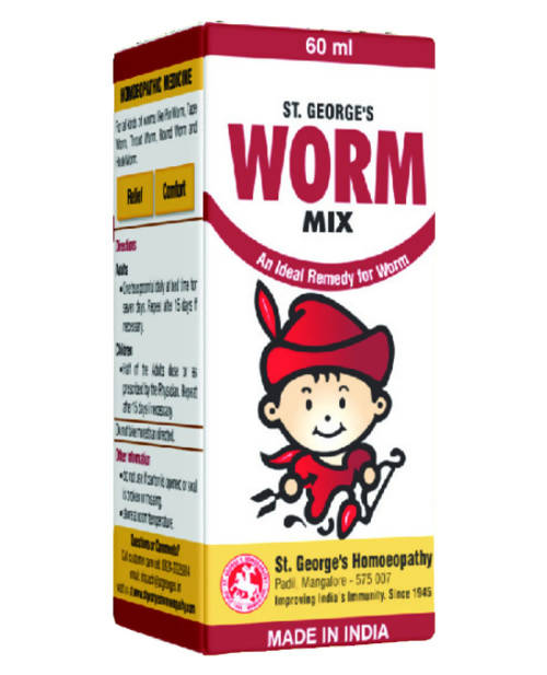 St. George's Homeopathy Worm Mix Syrup