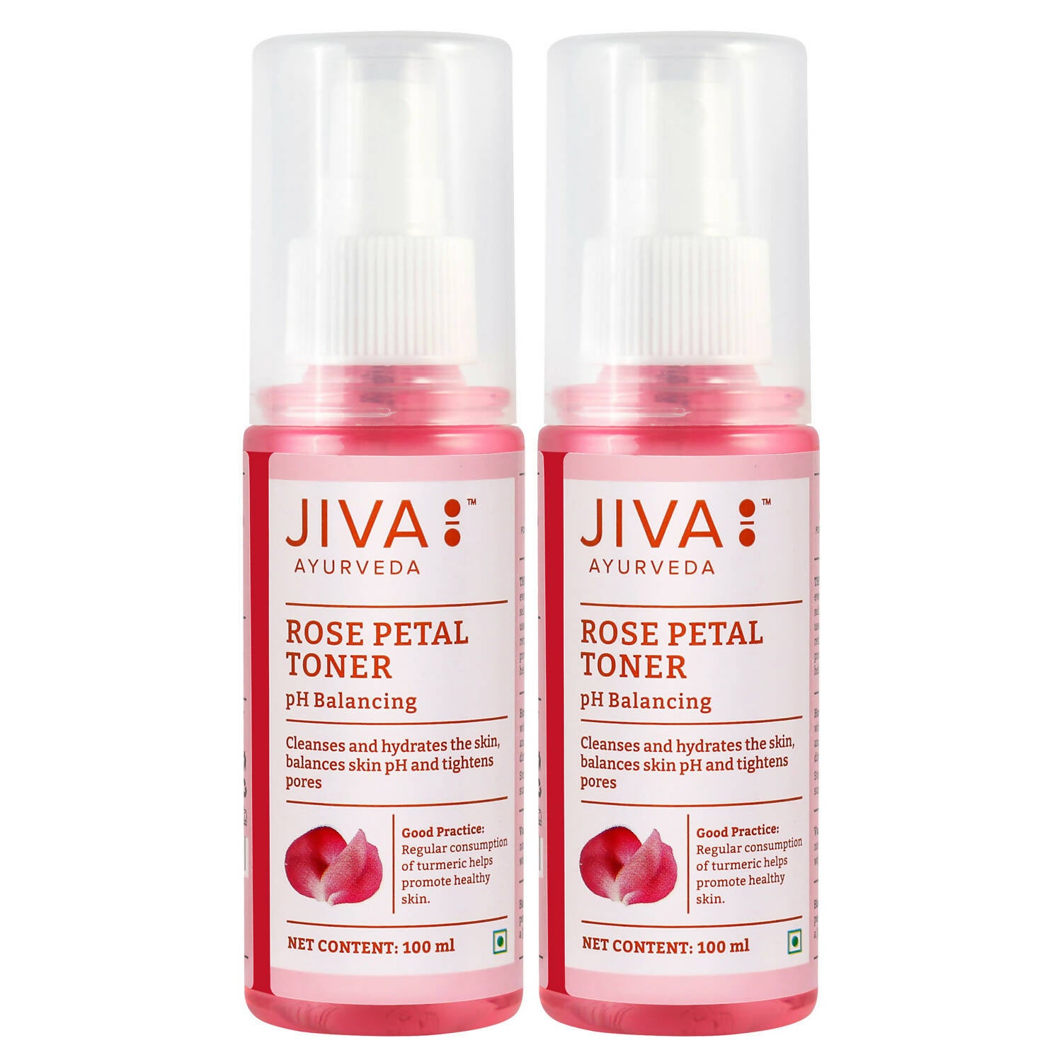 Jiva Ayurveda Rose Petal Toner - Distacart