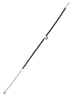 Thumbnail for VOJ Women Black Color stainless steel Anklet - Distacart