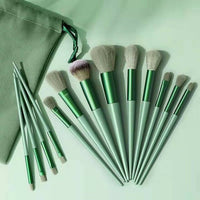 Thumbnail for Favon Pack of 13 Professional Makeup Brushes with Free Pouch - Distacart