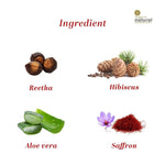 Thumbnail for Khadi Natural Himalayan Cedar & Saffron Hair Cleanser