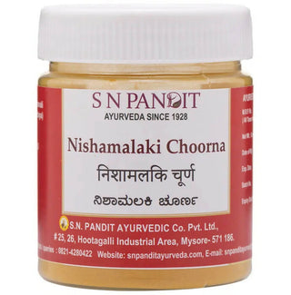 S N Pandit Ayurveda Nishamalaki Choorna - Distacart