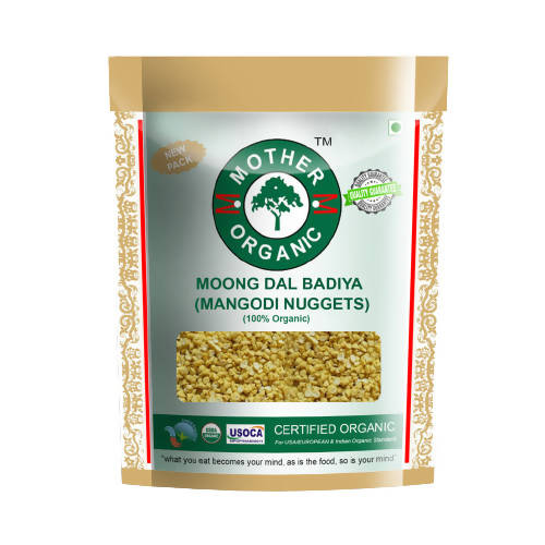 Mother Organic Moong Dal Badiya (Mangodi Nuggets) - Distacart
