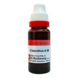Dr. Reckeweg Ceanothus A Mother Tincture Q - Distacart