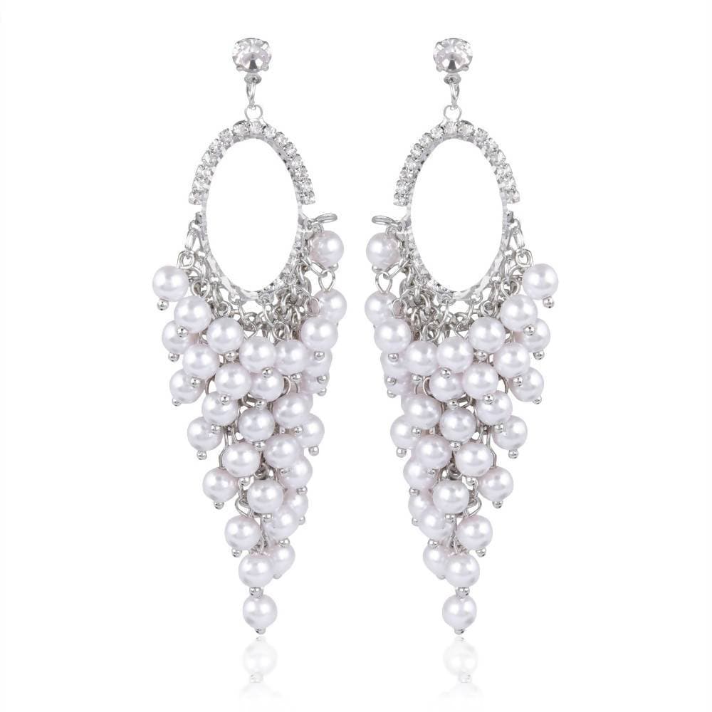 Trendoo Jewelry Silver Diamonds Beautiful Drops
