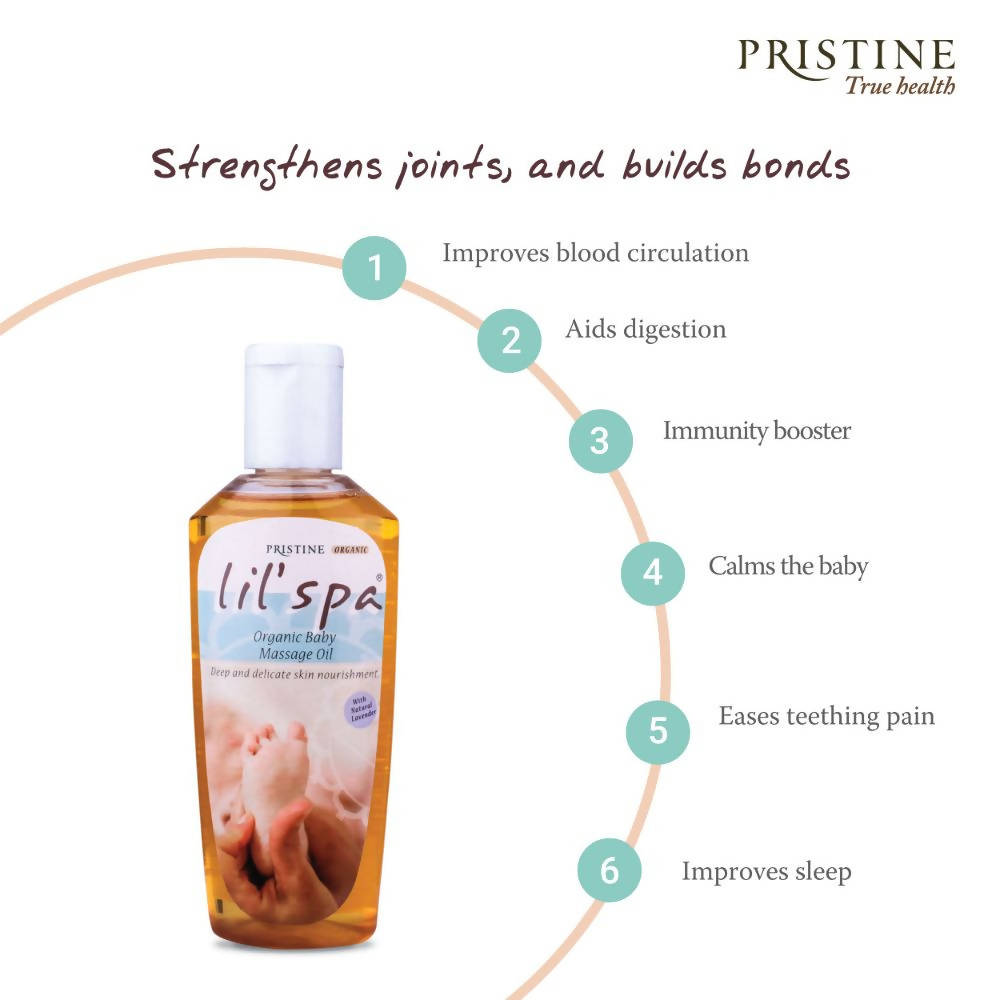 Pristine Lil’spa Baby Massage Oil