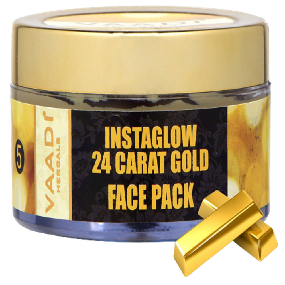 Vaadi Herbals Instaglow 24 Carat Gold Face Pack