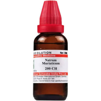 Dr. Willmar Schwabe India Natrum Muriaticum Dilution - Distacart
