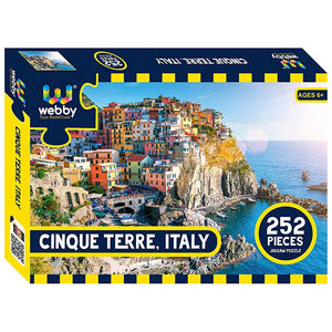 Webby Cinque Terre & Italy Jigsaw Puzzle- 252 Pcs - Distacart
