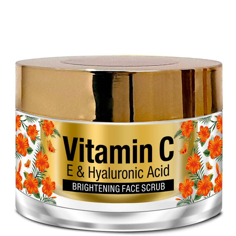 St.Botanica Vitamin C, E &amp; Hyaluronic Acid Brightening Face Scrub