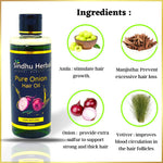 Thumbnail for Sindhu Herbals Pure Onion Hair Oil