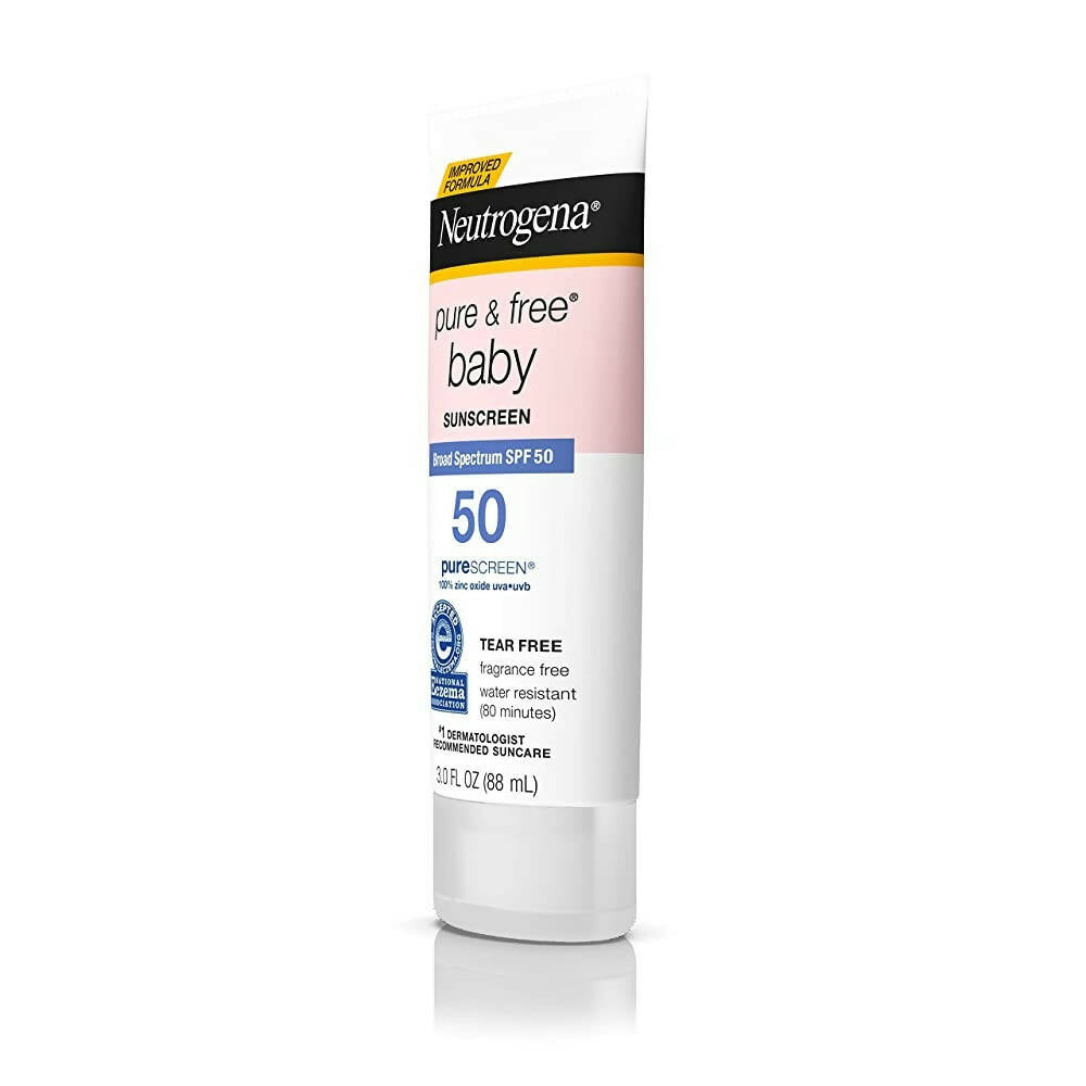Neutrogena Pure & Free Baby Sunscreen Broad Spectrum SPF 50 - Distacart