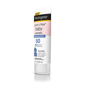 Neutrogena Pure & Free Baby Sunscreen Broad Spectrum SPF 50 - Distacart