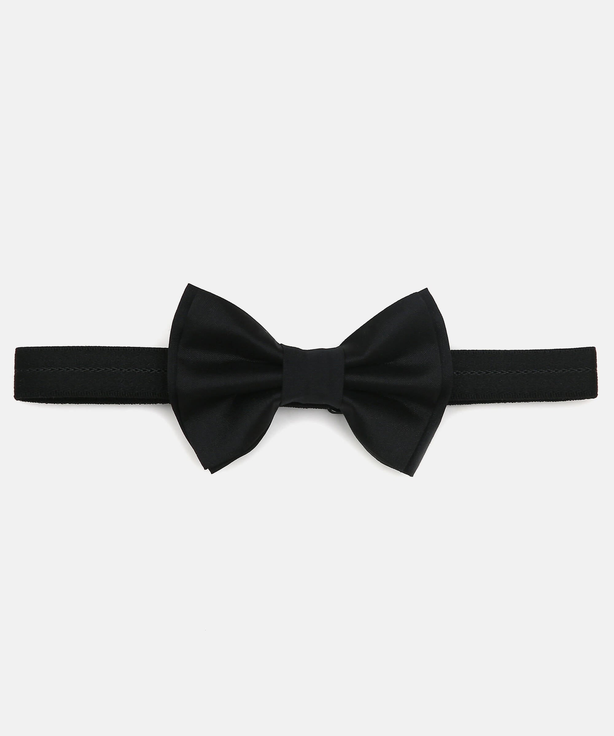 Manet Boys Solid Double Layer Bow - Black - Distacart