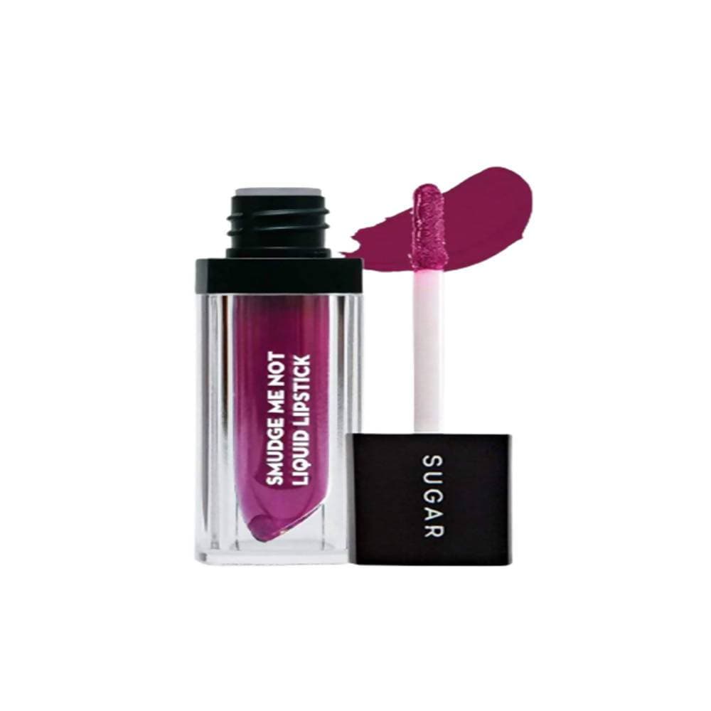 Sugar Smudge Me Not Liquid Lipstick - Wine And Shine (Sangria) - Distacart