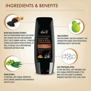 Iba Professional Black Seed Hair & Scalp Conditioner - Distacart