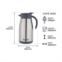 Thumbnail for Dubblin Cafe Stainless Steel Double Wall Vacuum Insulated Thermos Flask - Distacart