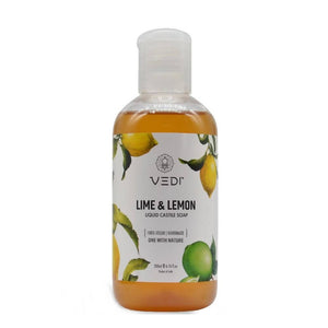Vedi Herbals Lime & Lemon Liquid Castile Soap