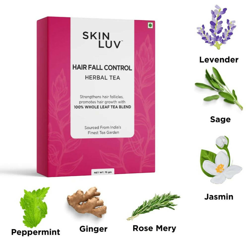 SkinLuv Hair Fall Control Herbal Tea - Distacart
