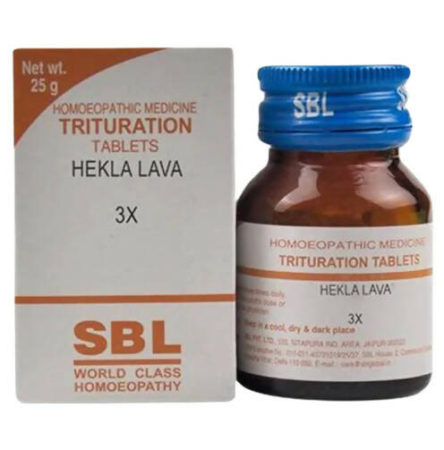 SBL Homeopathy Hekla Lava Trituration Tablets - Distacart