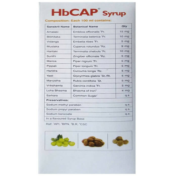 Capro Ayurveda Hbcap Syrup - Distacart