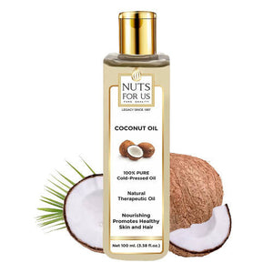 Nuts For Us Pure Coconut Oil (Cold-Pressed) - Distacart