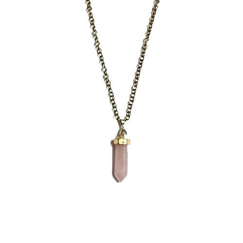 Tiaraa Pink Alloy Stone Pendant For Women - Distacart