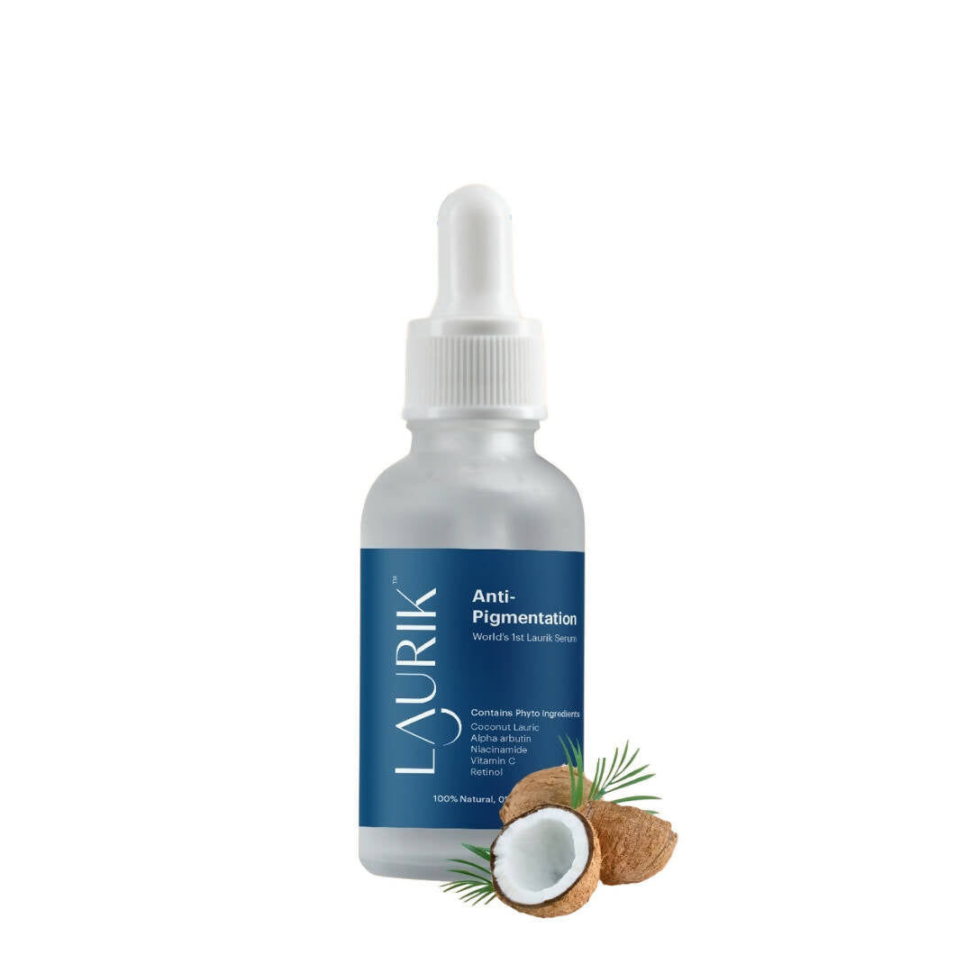 Laurik Anti Pigmentation & Lightening Serum For Men & Women with Alpha Arbutin, Retinol, Niacinamide & Vit-C for Dark Patches & Spots - Distacart