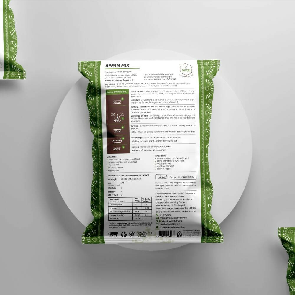 NutriMillets Appam Mix - Distacart
