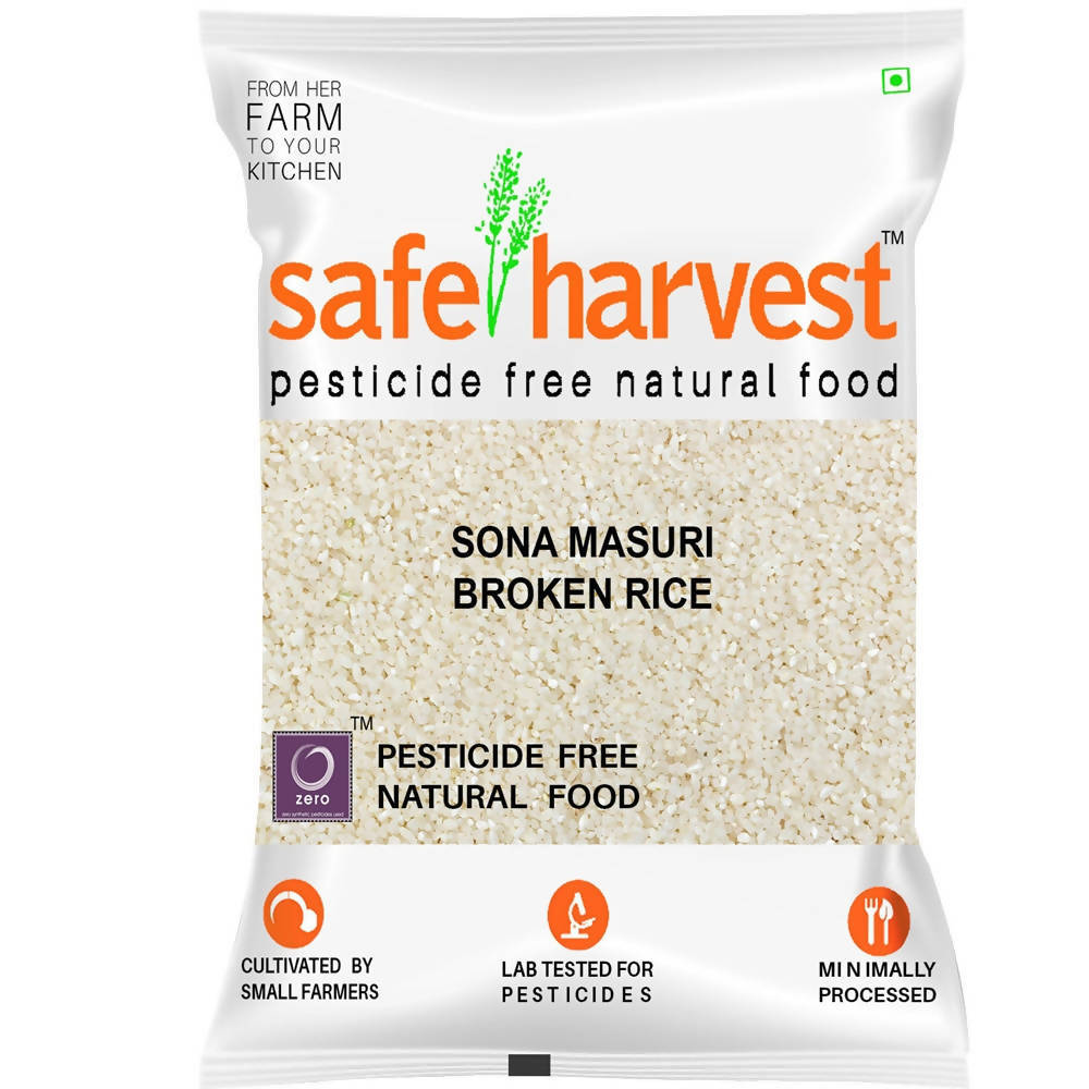 Safe Harvest Sona Masuri Broken Rice - Distacart