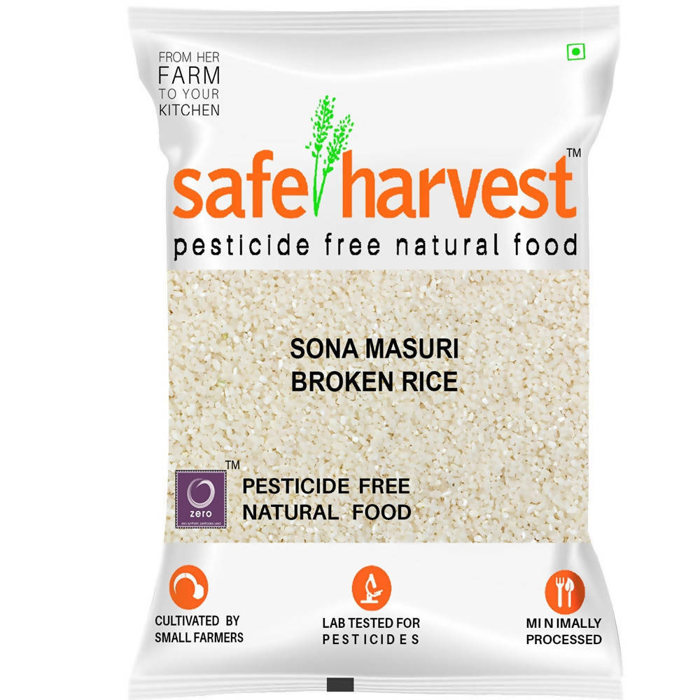 Safe Harvest Sona Masuri Broken Rice - Distacart
