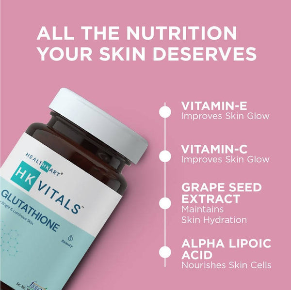 healthkart hk vitals glutathione Buy HK Vitals Glutathione Veg Capsules Online at Best Price