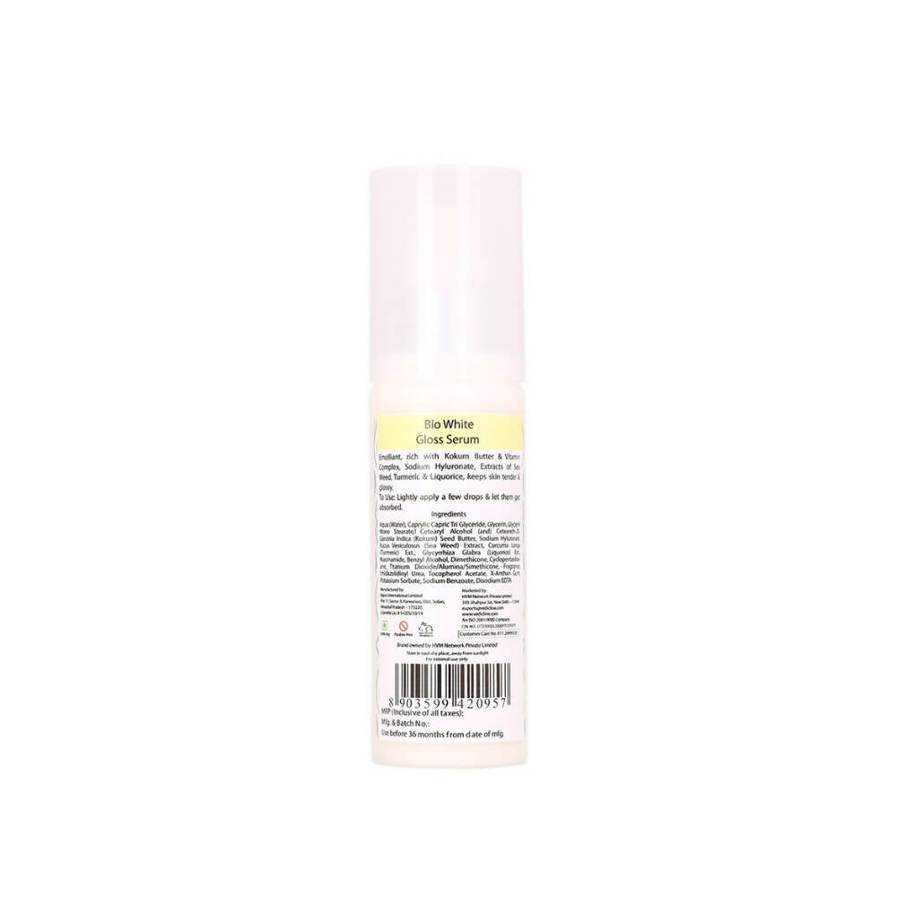 Vedic Line Skin Masters Bio Gloss White Serum - Distacart