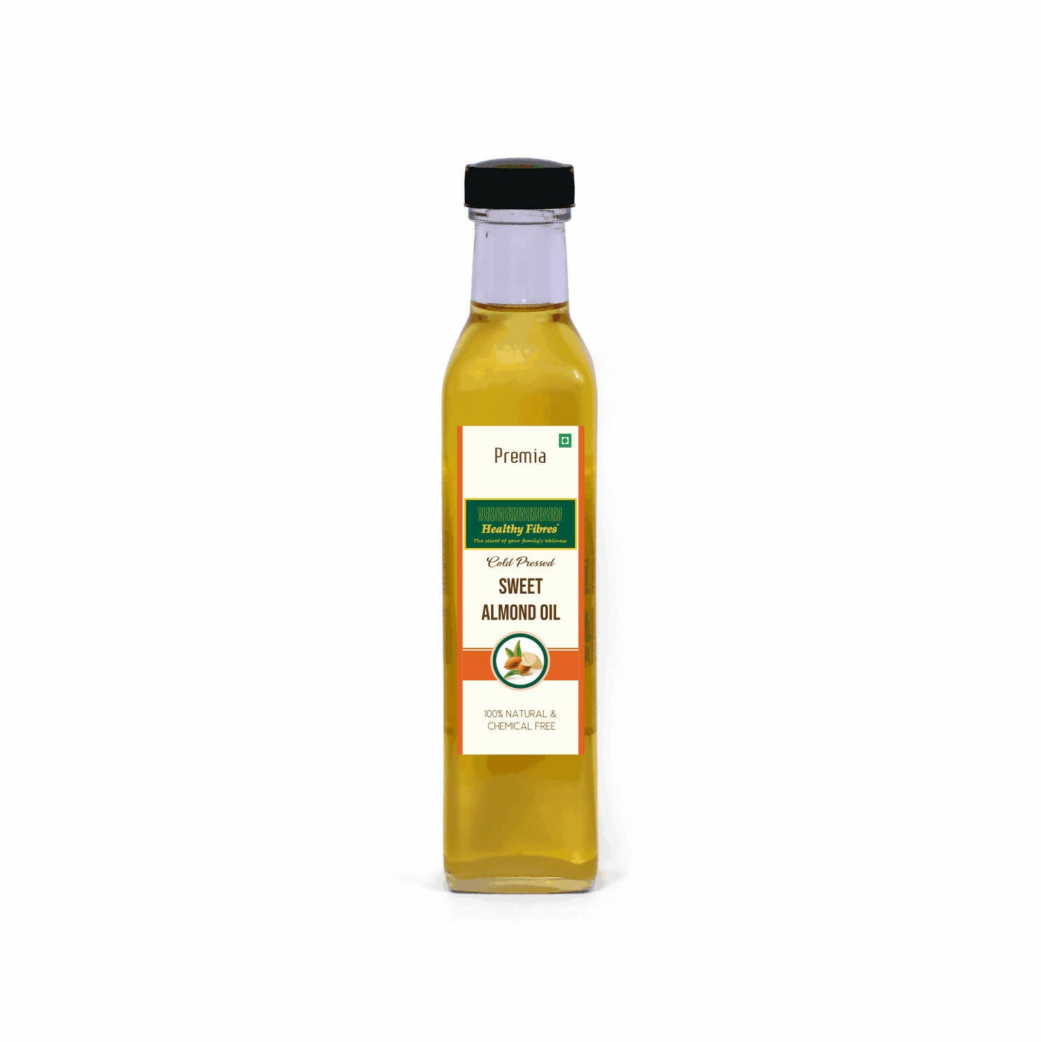 Healthy Fibres Cold Pressed Sweet Almond Oil - Distacart