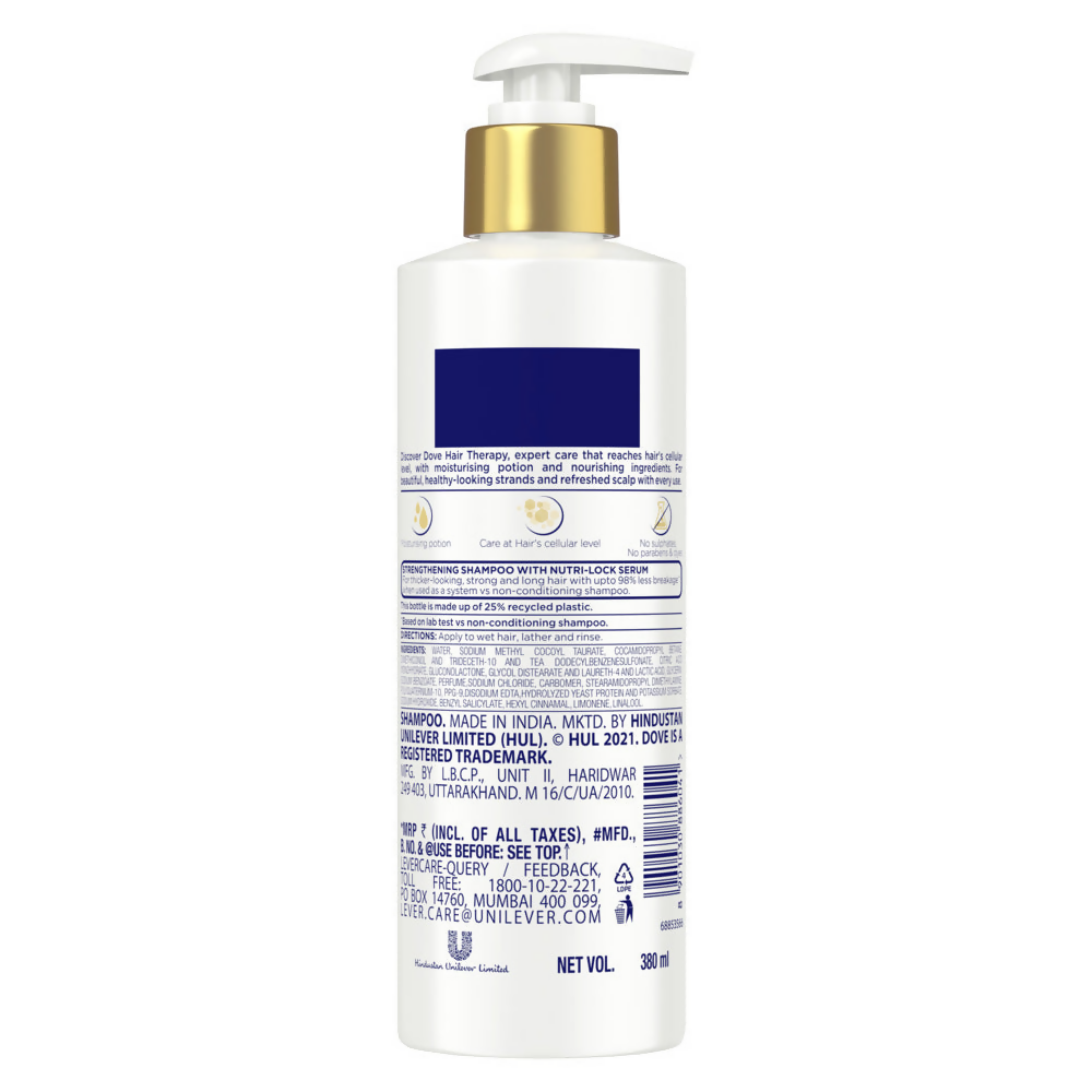 Dove Hair Therapy Breakage Repair Shampoo - Distacart