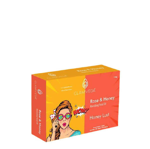 Glamveda Rose & Honey Nourishing Facial Kit