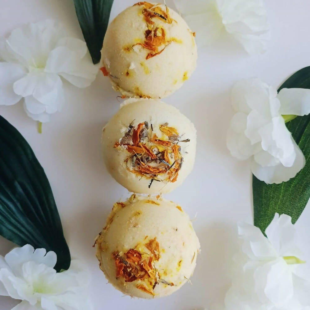 Aaranyam Fizzy Aromatic Bath Soap With Callendulla Petals - Distacart