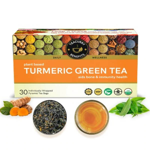 Teacurry Turmeric Green Tea - Distacart