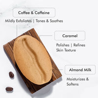 Thumbnail for mCaffeine Exfoliating Coffee Bathing Bar - Distacart