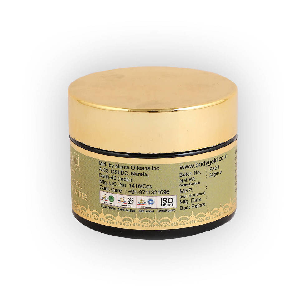 Body Gold Pure Hydrating Gel - Aloe Vera & Tea Tree 50 gm
