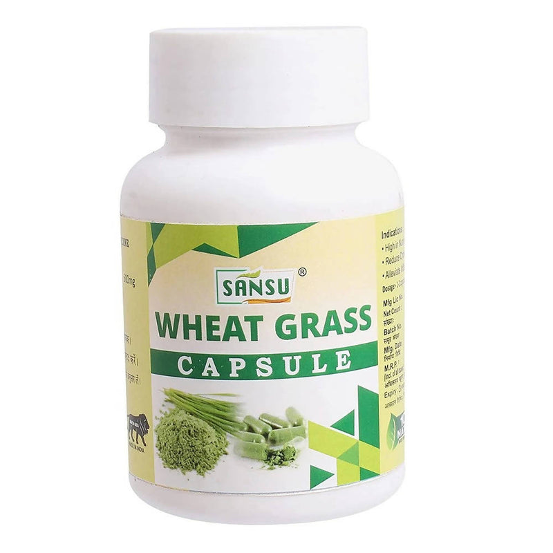 Sansu Wheat Grass Capsules